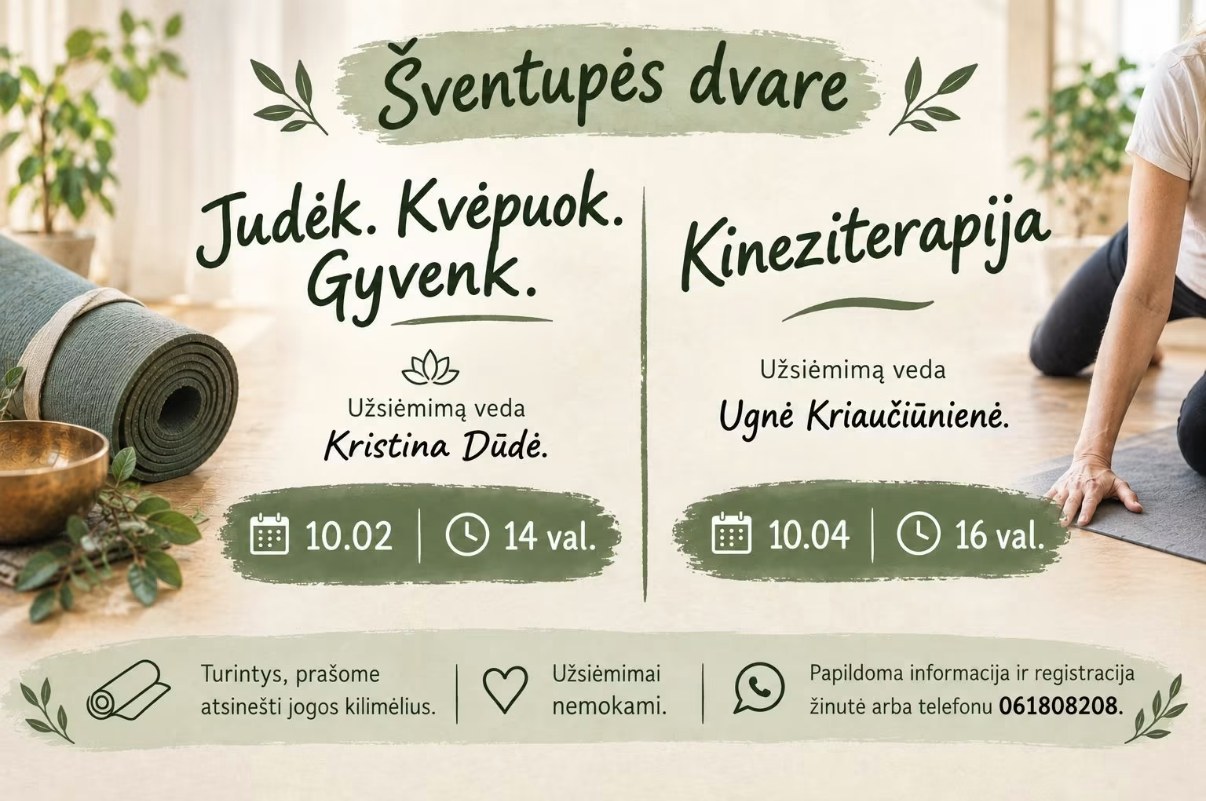 Kineziterapijos užsiėmimas